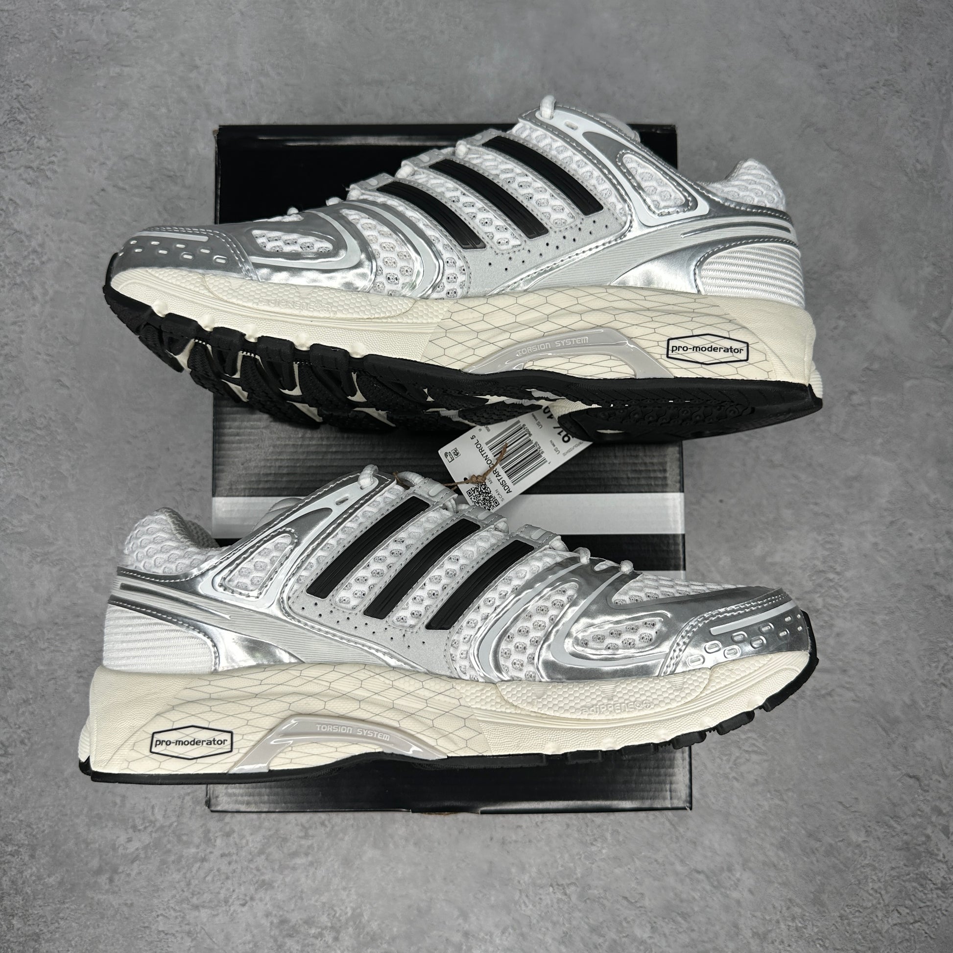 adidas Adistar Control 5 Silver Metallic Black