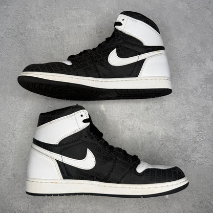 Jordan 1 Retro High RE2PECT (Derek Jeter) *pre - owned* SIZE 11 - Kicks Collective PA - Jordan - 555088-008 - Men's Shoes - 11M/12.5W - Pre - Owned - No Box