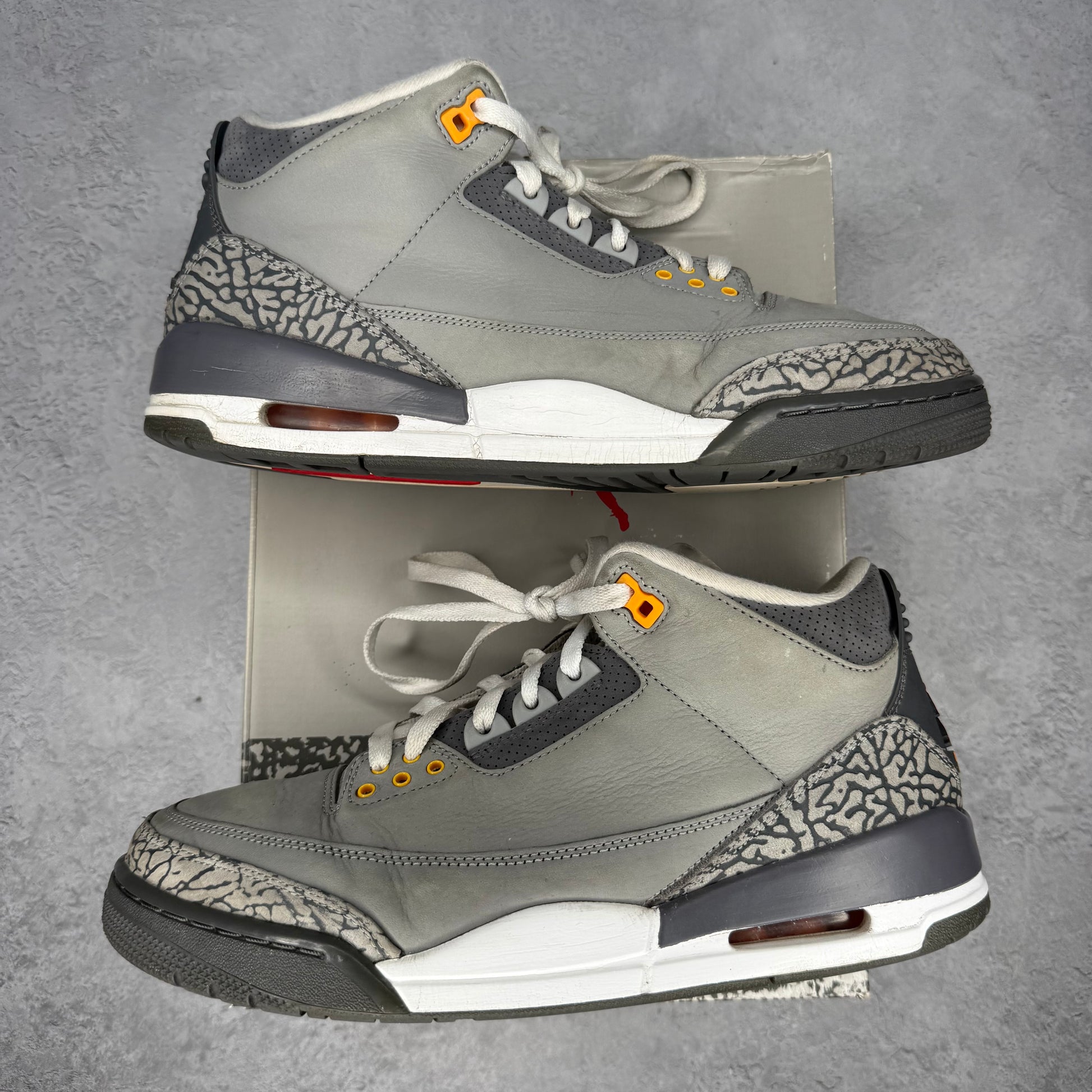 Jordan 3 Retro Cool Grey (2021) *pre-owned* SIZE 10