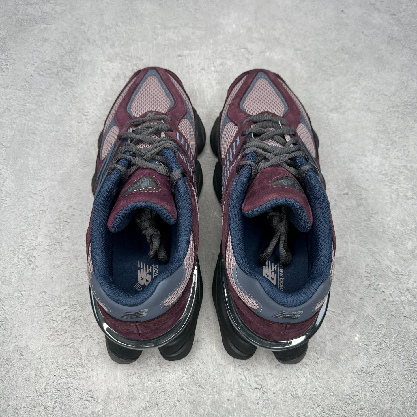 New Balance 9060 Plum Brown Ice Wine *pre - owned* SIZE 7.5 - Kicks Collective PA - New Balance - U9060RFC - Men's Shoes - 7.5M/9W - Pre - Owned - No Box