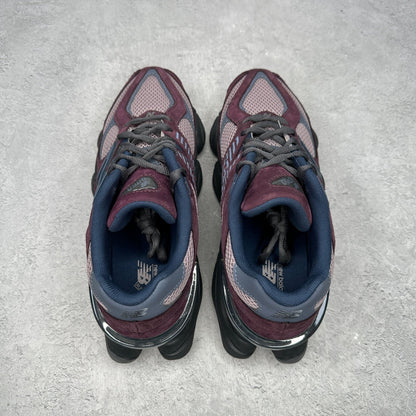 New Balance 9060 Plum Brown Ice Wine *pre - owned* SIZE 7.5 - Kicks Collective PA - New Balance - U9060RFC - Men's Shoes - 7.5M/9W - Pre - Owned - No Box