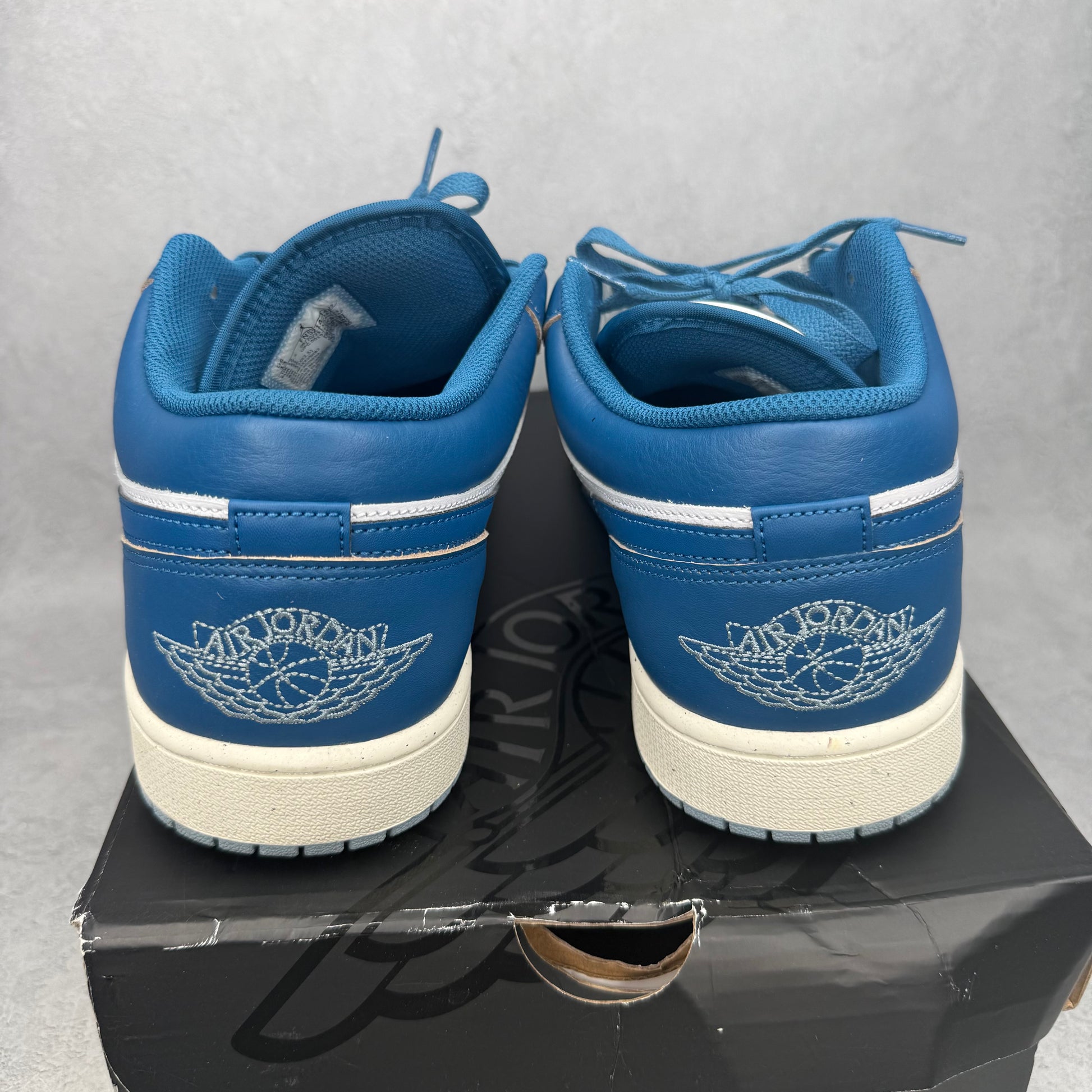 Jordan 1 Low Industrial Blue *pre-owned* SIZE 13