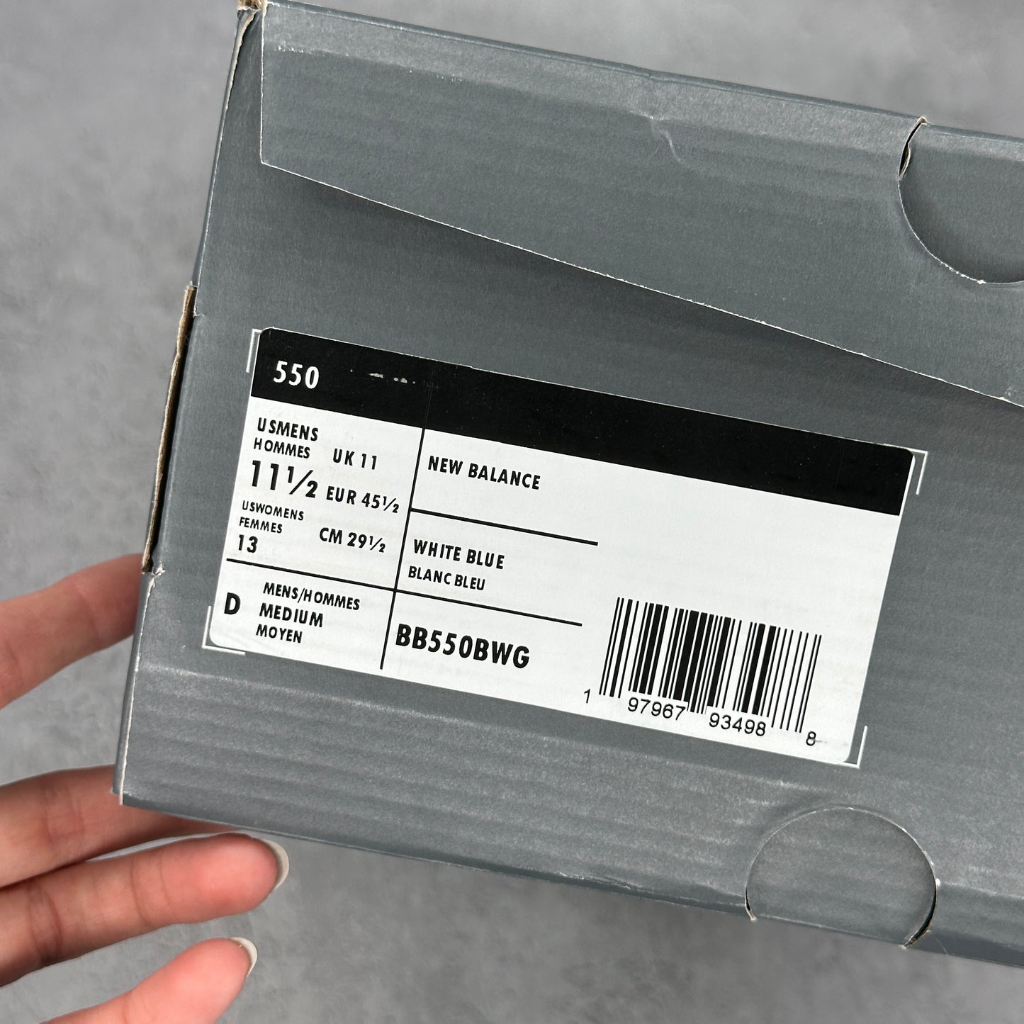 New Balance 550 White Dream State