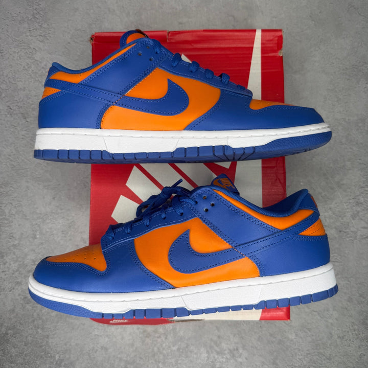 Nike Dunk Low Knicks pre-owned size 11 - Kicks Collective PA - Nike - DV0833-800 - Men's Shoes - 11M/12.5W - Pre-Owned