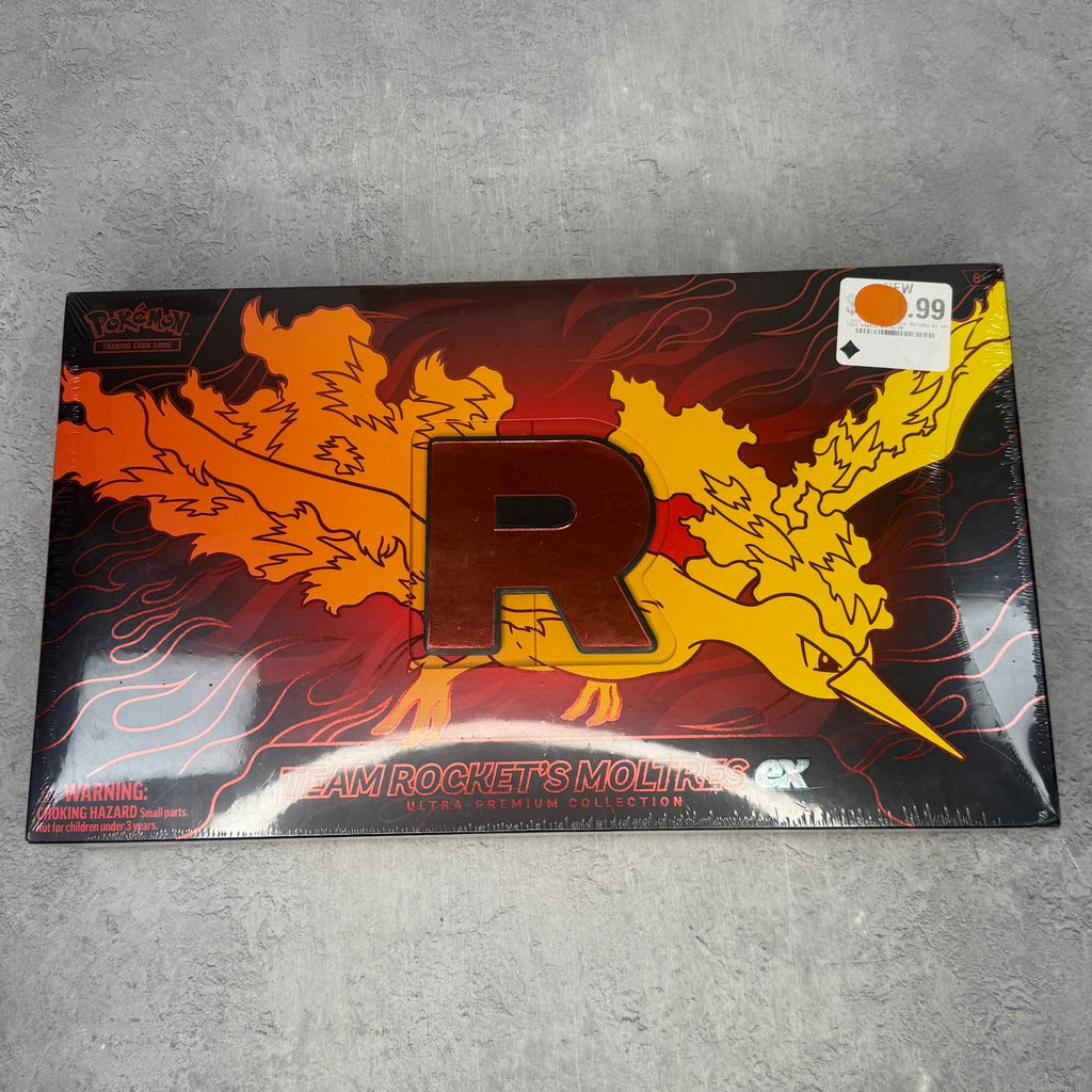 2025 Pokemon Team Rocket Moltres ex Ultra-Premium Collection - Kicks Collective PA - Pokemon - 2025-95KGX0TM - Accessories - OS - Brand New