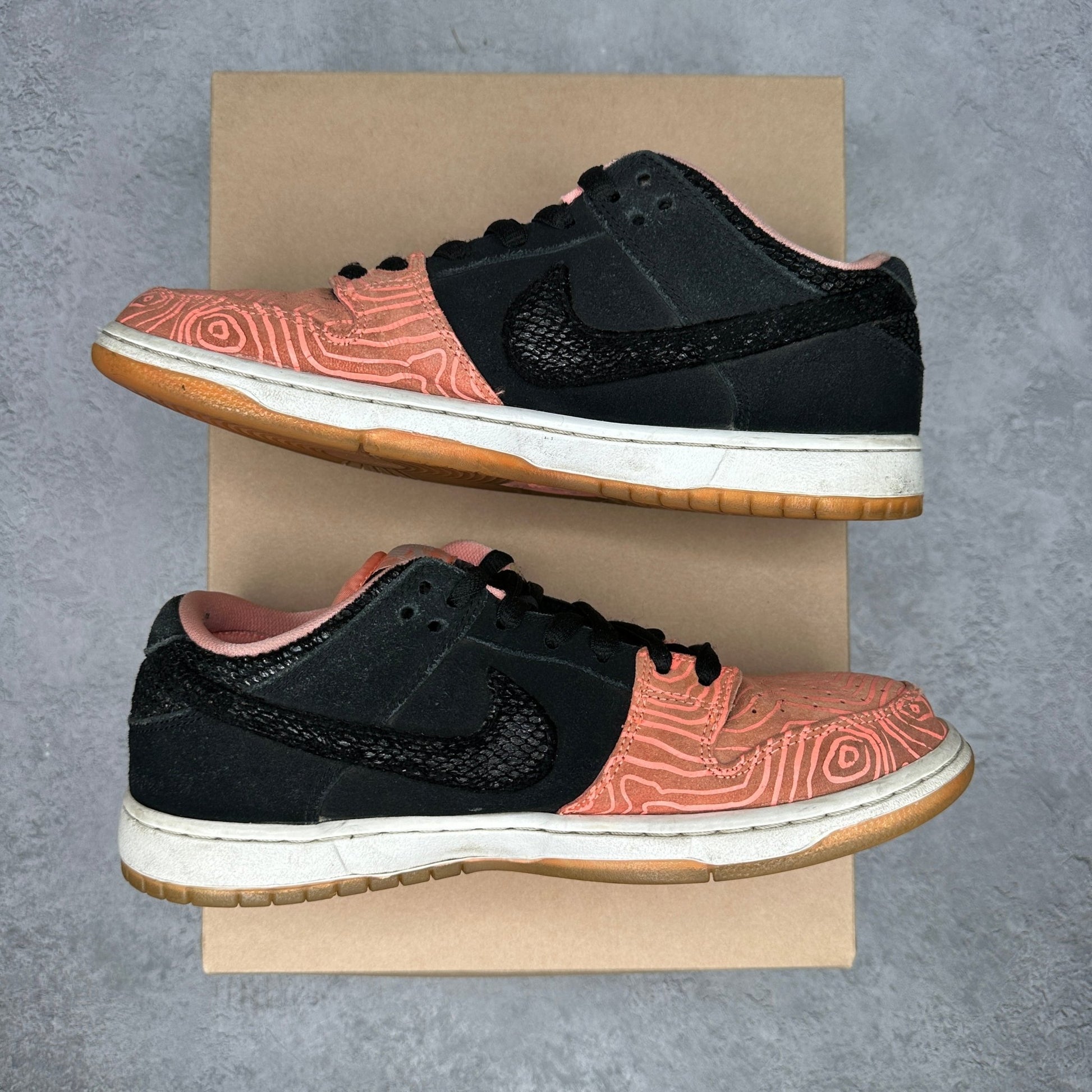 Nike SB Dunk Low Premier Fish Ladder *pre - owned* SIZE 9.5 - Kicks Collective PA - Nike - 313170-603 - Men's Shoes - 9.5M/11W - Pre - Owned - No Box
