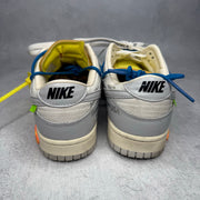 Nike Dunk Low Off-White Lot 10 *pre-owned* SIZE 8.5