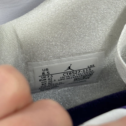 Jordan 4 Retro Metallic Purple *pre-owned* SIZE 8.5