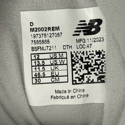 New Balance 2002R New Spruce Magnet *pre-owned* SIZE 12