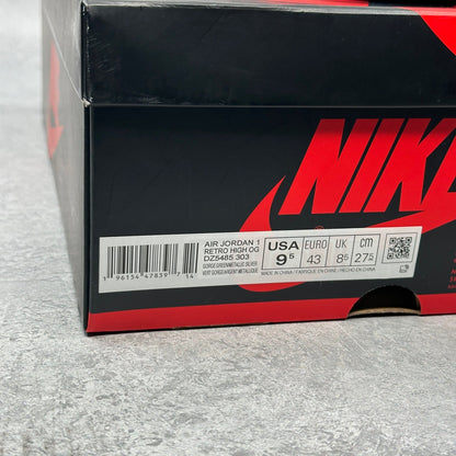 Jordan 1 Retro High OG Gorge Green *pre - owned* SIZE 9.5 - Kicks Collective PA - Jordan - DZ5485-303 - Men's Shoes - 9.5M/11W - Pre - Owned