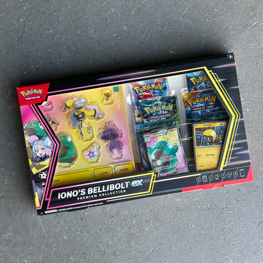 Pokémon Iono's Bellibolt Ex Premium Collection Box