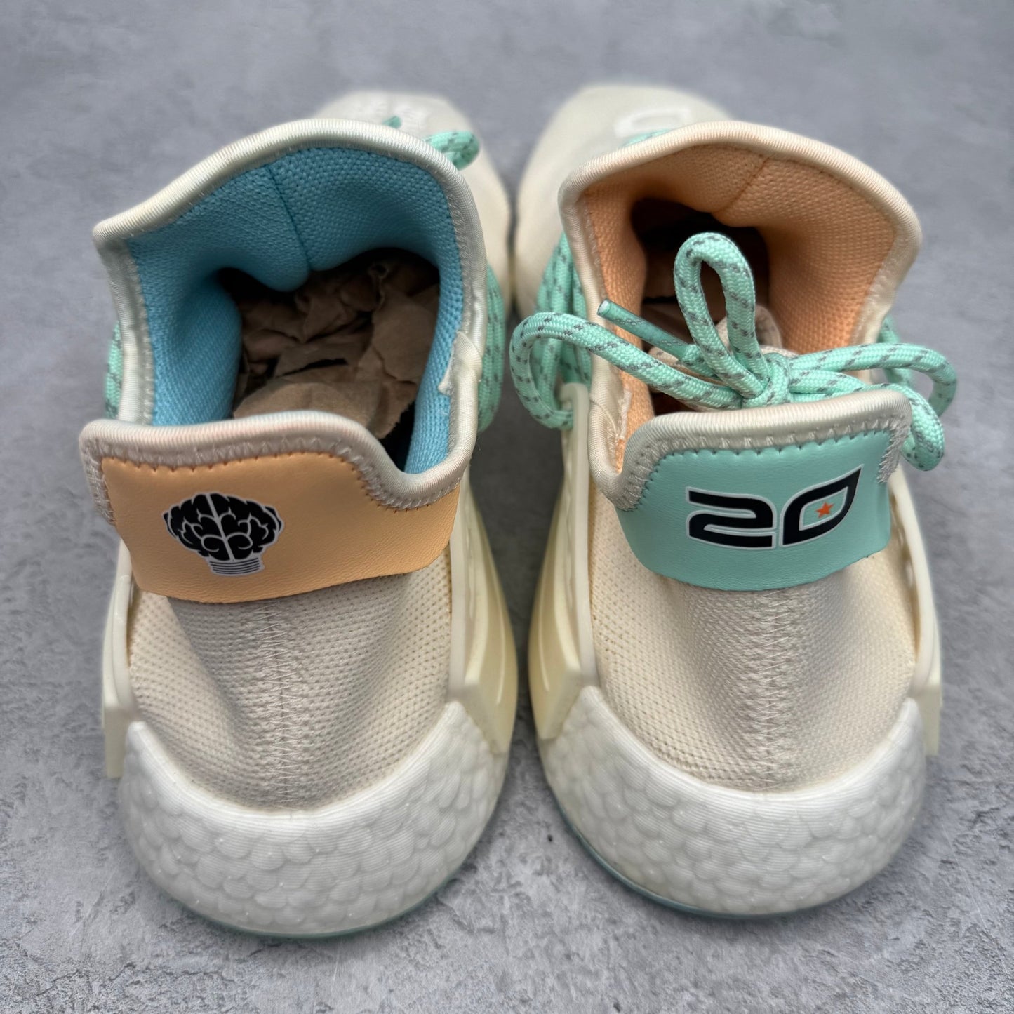 adidas NMD HU Pharrell NERD Chalk White *pre - owned* SIZE 11 - Kicks Collective PA - adidas - GW0246 - Men's Shoes - 11M/12.5W - Pre - Owned
