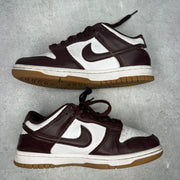Nike Dunk Low Burgundy Crush Gum (GS) *pre-owned* SIZE 5Y