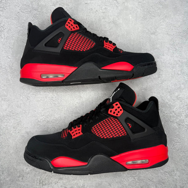 Jordan 4 Retro Red Thunder *pre - owned* SIZE 11.5 - Kicks Collective PA - Jordan - CT8527-016 - Men's Shoes - 11.5M/13W - Pre - Owned - No Box