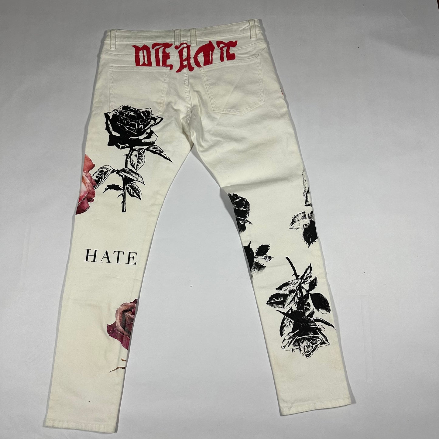 White Tiger Jeans Embellish - 32x32