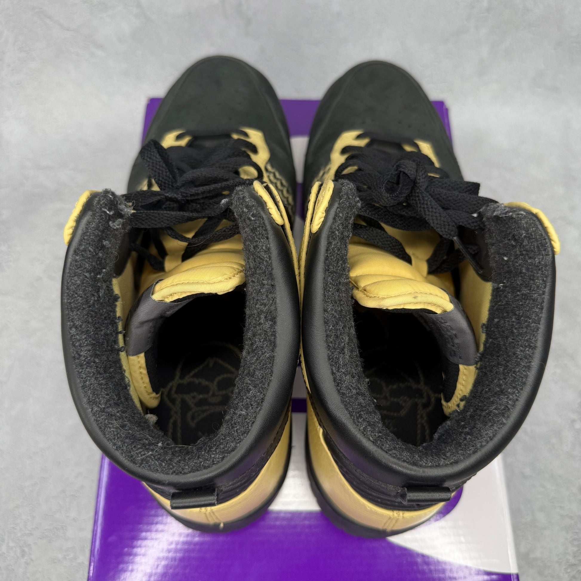 Nike Dunk High Premium Yellow *pre - owned* SIZE 12 - Kicks Collective PA - Nike - 317891 - 004 - Men's Shoes - 12M/13.5W - Pre - Owned