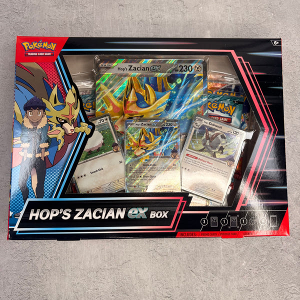 Pokémon Hop's Zacian EX Box