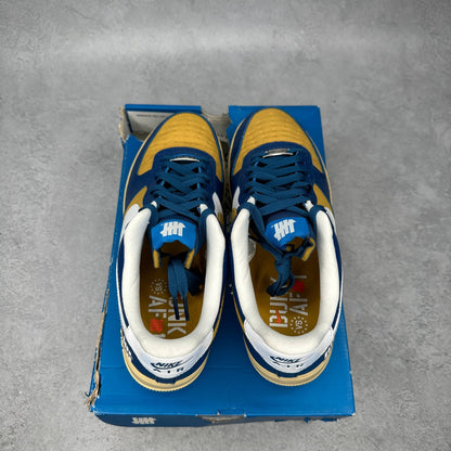 Nike Air Force 1 Low SP Undefeated 5 On It Blue Yellow Croc *pre - owned* SIZE 9 - Kicks Collective PA - Nike - DM8462-400 - Men's Shoes - 9M/10.5W - Pre - Owned - Original Box (Damaged)