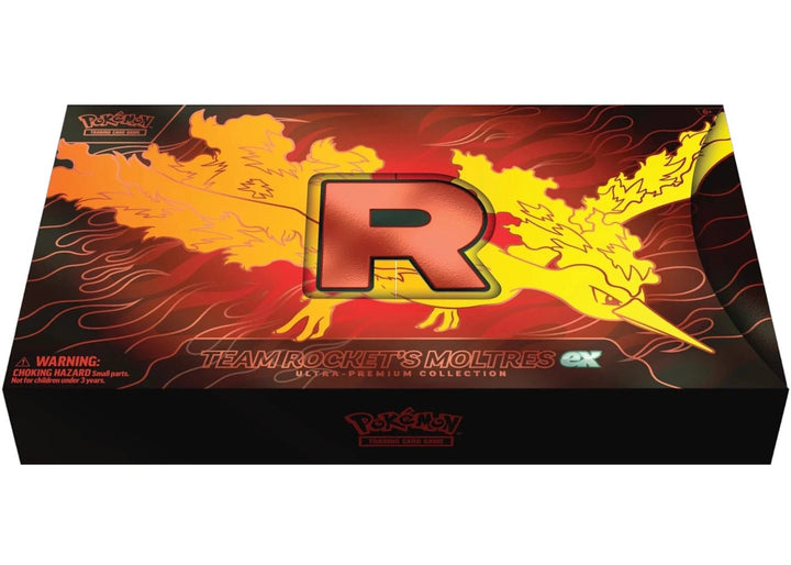 2025 Pokémon Team Rocket Moltres ex Ultra-Premium Collection - Kicks Collective PA - Pokemon - 2025-95KGX0TM - Accessories - OS - Brand New