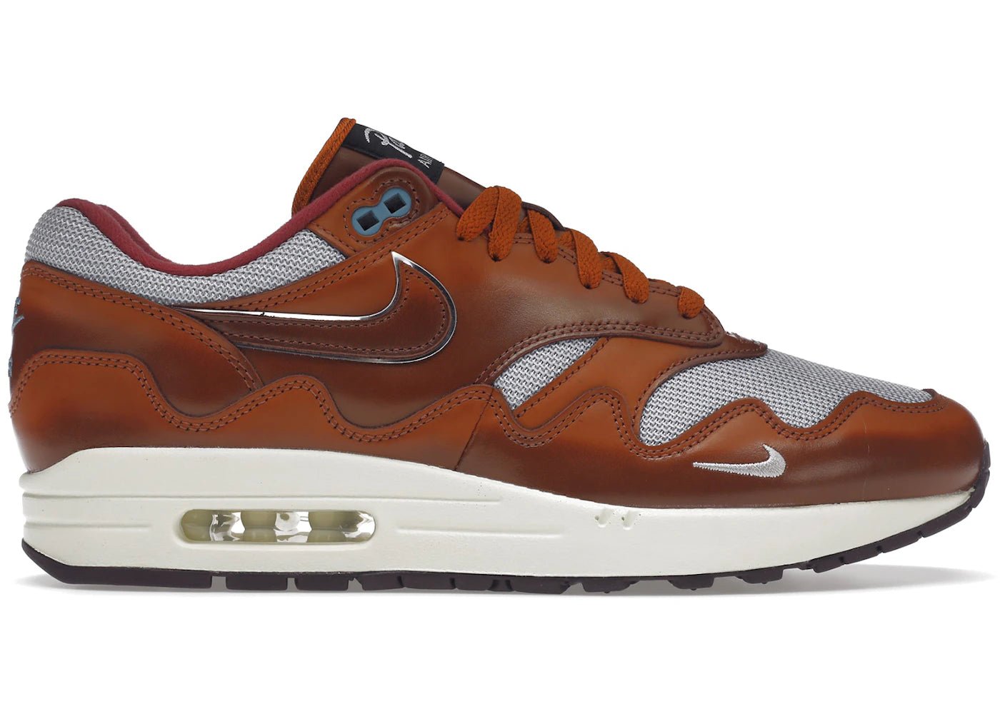 Nike Air Max 1 Patta The Next Wave Dark Russett *pre - owned* SIZE 10 - Kicks Collective PA - Nike - DO9549 - 200 - Men's Shoes - 10M/11.5W - Pre - Owned