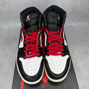 Jordan 1 Retro High Black Gym Red *pre-owned* SIZE 11 - Kicks Collective PA - Jordan - 555088-061 - Men's Shoes - 11M/12.5W - Pre-Owned