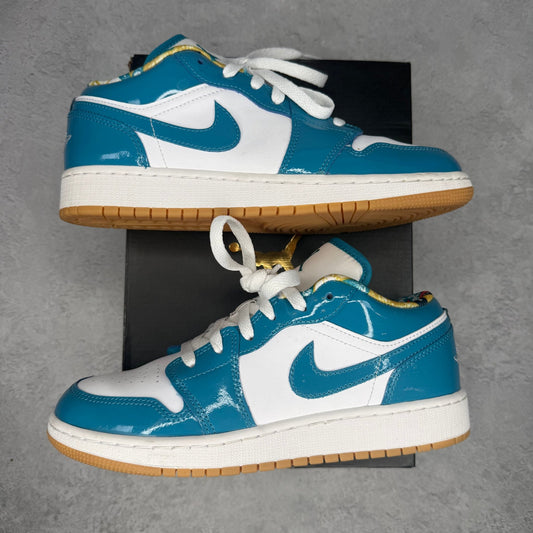 Jordan 1 Low Barcelona (GS) *pre - owned* SIZE 6.5Y - Kicks Collective PA - Jordan - DM0589-400 - Kid's Shoes - 6.5Y - Pre - Owned