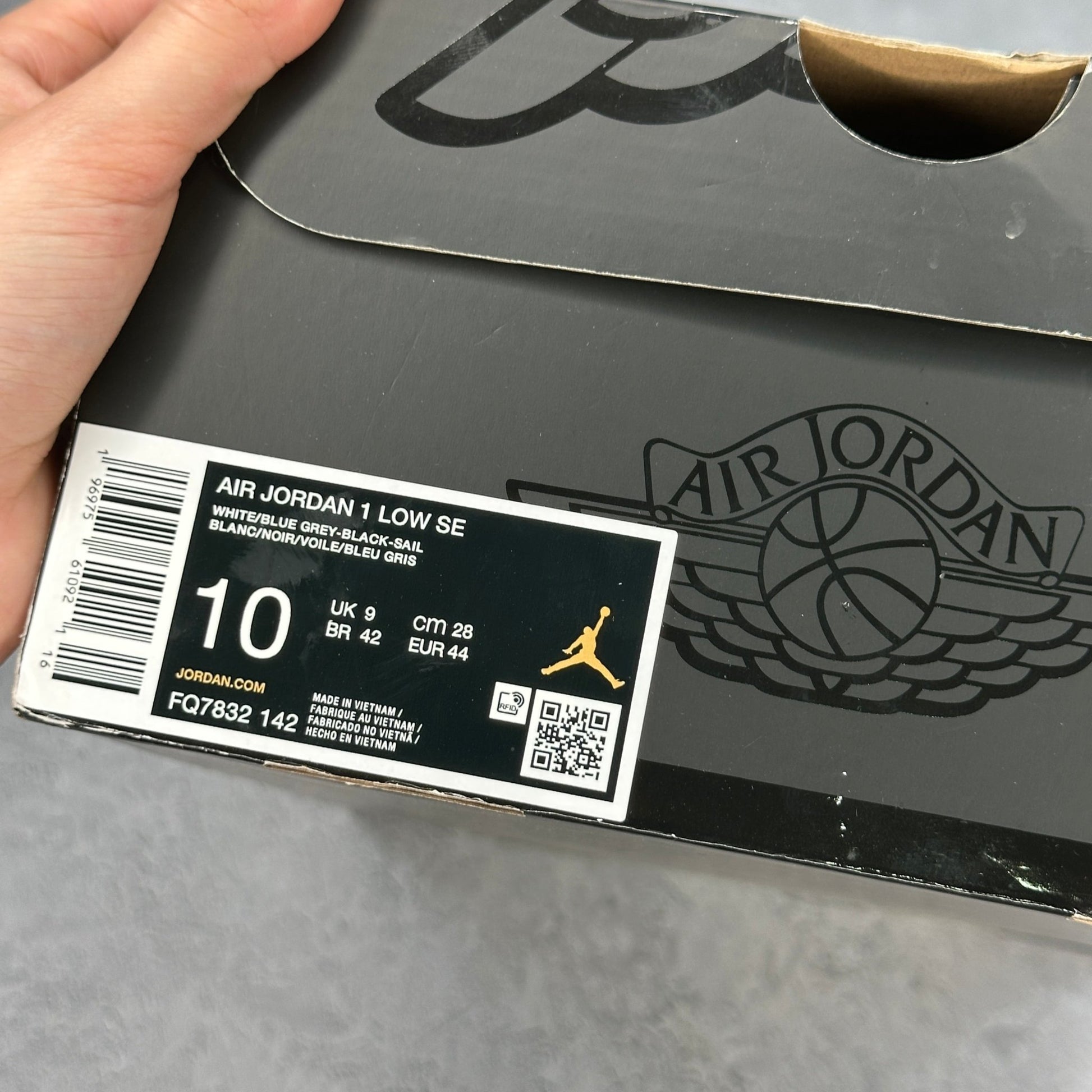 Jordan 1 Retro Low SE Brown Blue Grey - Kicks Collective PA - Jordan - FQ7832 - 142 - Men's Shoes - 10M/11.5W - Brand New