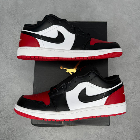 Jordan 1 Low Bred Toe 2.0