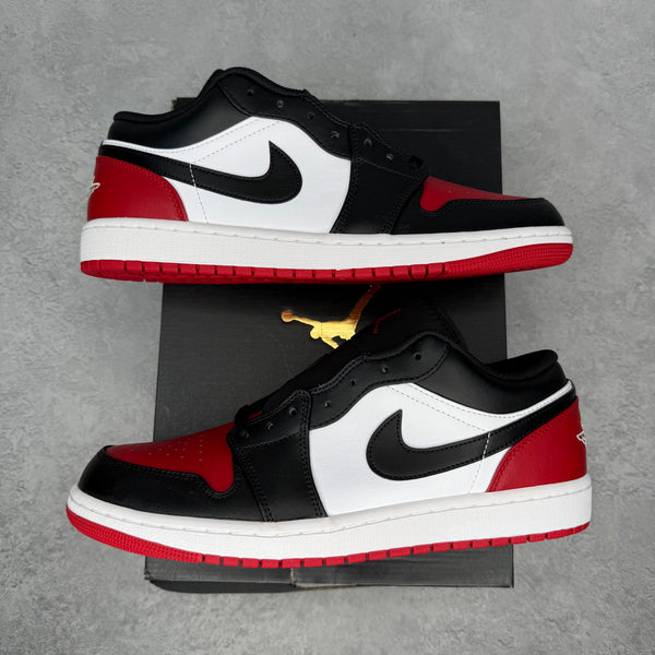 Jordan 1 Low Bred Toe 2.0