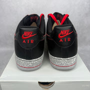 Nike Air Force 1 Low Black Red Gradient