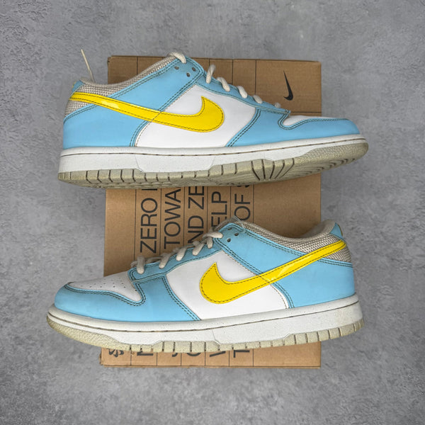Nike Dunk Low Next Nature Homer Simpson (GS) *pre - owned* SIZE 6.5Y - Kicks Collective PA - Nike - DX3382-400 - Kid's Shoes - 6.5Y - Pre - Owned