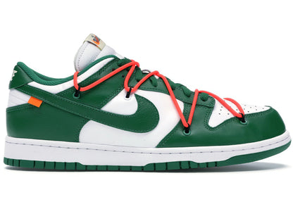 Nike Dunk Low Off-White Pine Green VNDS *pre-owned* SIZE 13