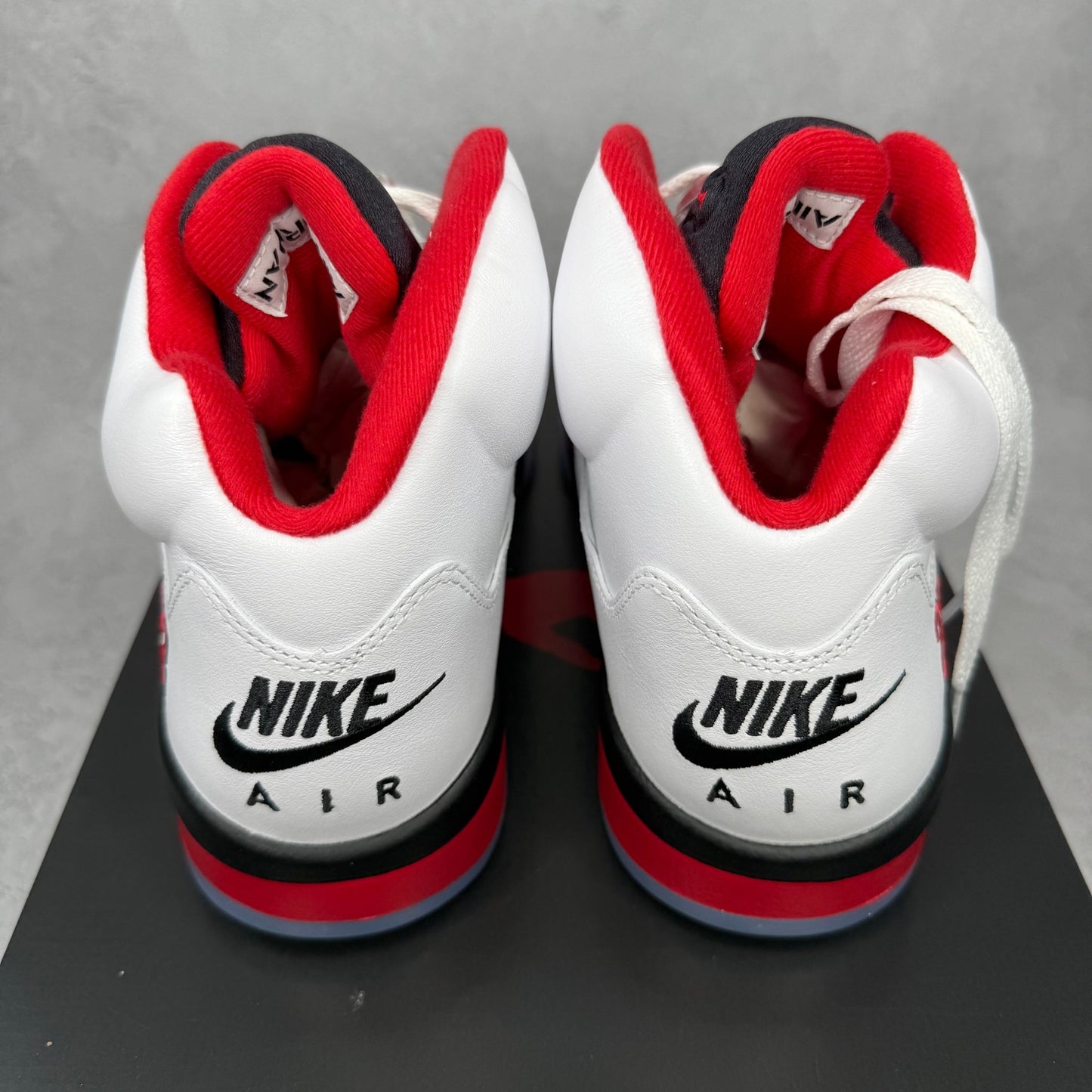 Jordan 5 Retro Fire Red Black Tongue (2025) - Kicks Collective PA - Jordan - HQ7978 - 101 - Men's Shoes - 9.5M/11W - Brand New