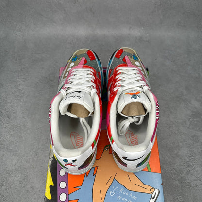 Nike Air Force 1 Flyleather Ruohan Wang *pre - owned* SIZE 9.5 - Kicks Collective PA - Nike - CZ3990-900 - Men's Shoes - 9.5M/11W - Pre - Owned