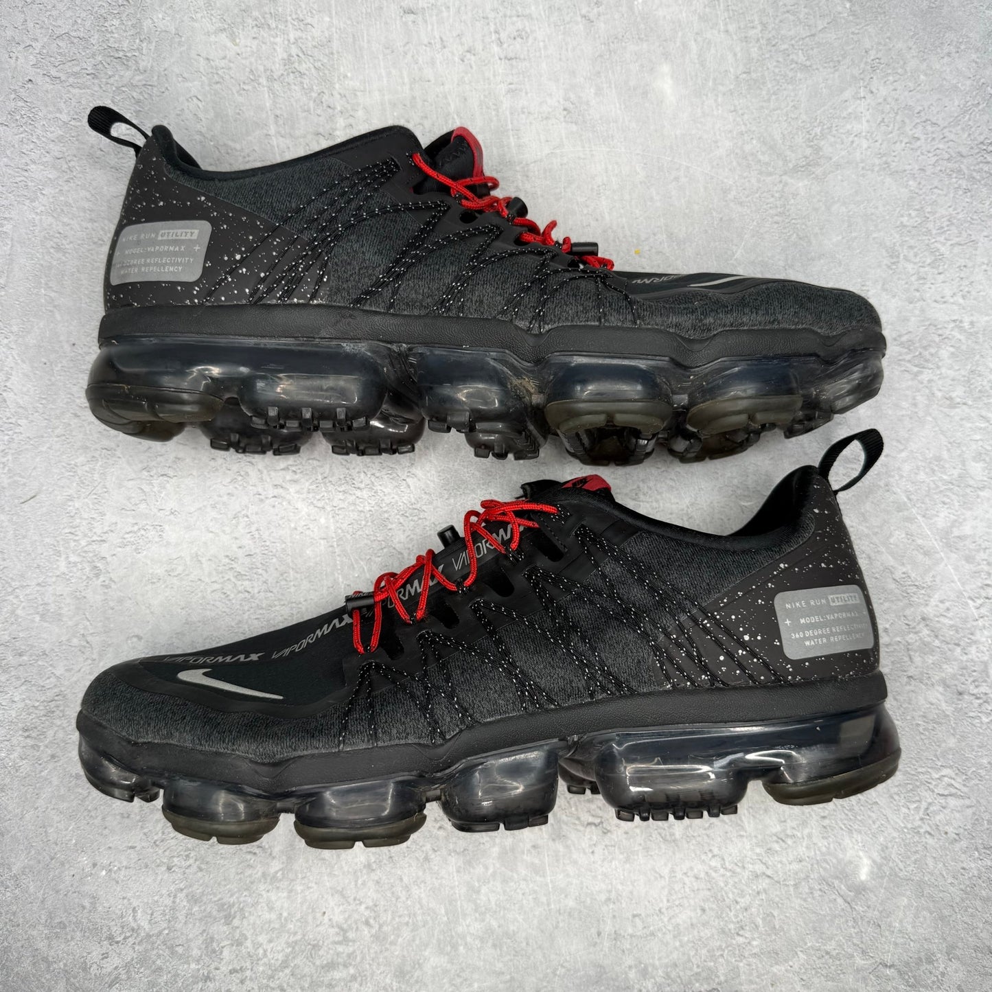 Nike Air VaporMax Run Utility Black Anthracite *pre - owned* SIZE 12 - Kicks Collective PA - Nike - AQ8810-001 - Men's Shoes - 12M/13.5W - Pre - Owned - No Box