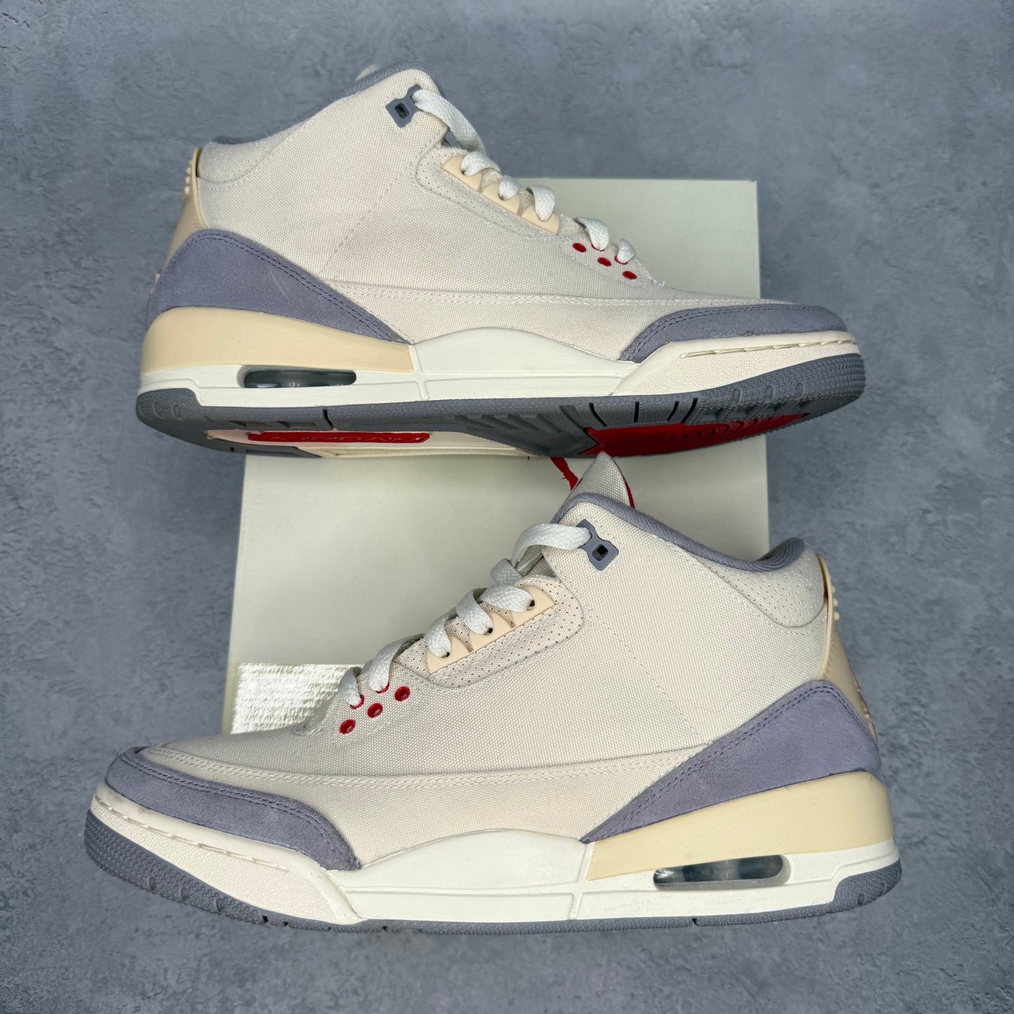 Jordan 3 Retro Muslin *pre - owned* SIZE 10 - Kicks Collective PA - Jordan - DH7139-100 - Men's Shoes - 10M/11.5W - Pre - Owned