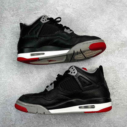 Jordan 4 Retro Bred Reimagined (GS) *pre-owned* SIZE 7Y