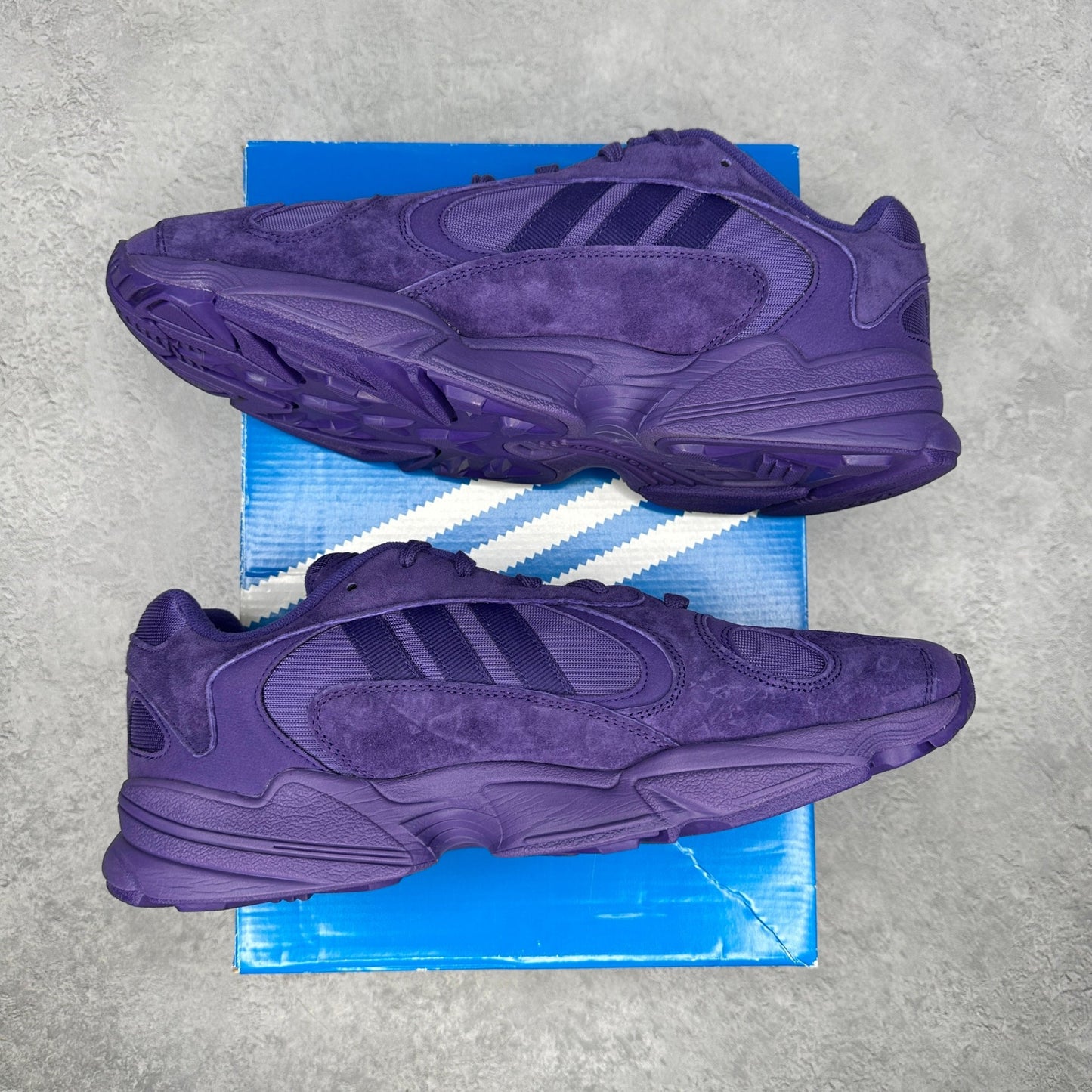 adidas Yung - 1 Triple Purple *pre - owned* SIZE 12 - Kicks Collective PA - adidas - F37071 - Men's Shoes - 12M/13.5W - Pre - Owned