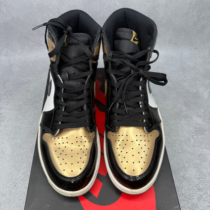 Jordan 1 Retro High NRG Patent Gold Toe *pre-owned* SIZE 12