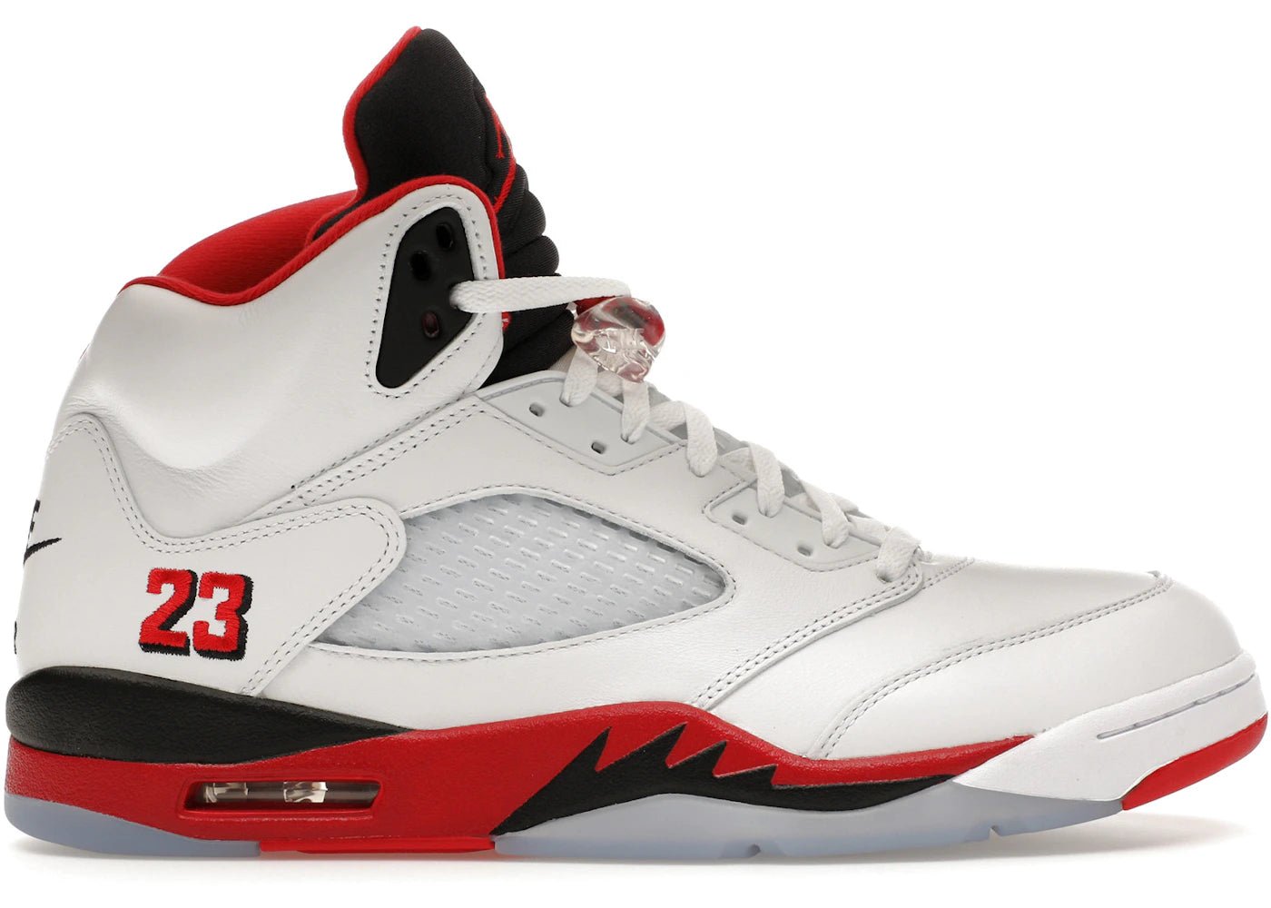 Jordan 5 Retro Fire Red Black Tongue (2025) - Kicks Collective PA - Jordan - HQ7978 - 101 - Men's Shoes - 9.5M/11W - Brand New