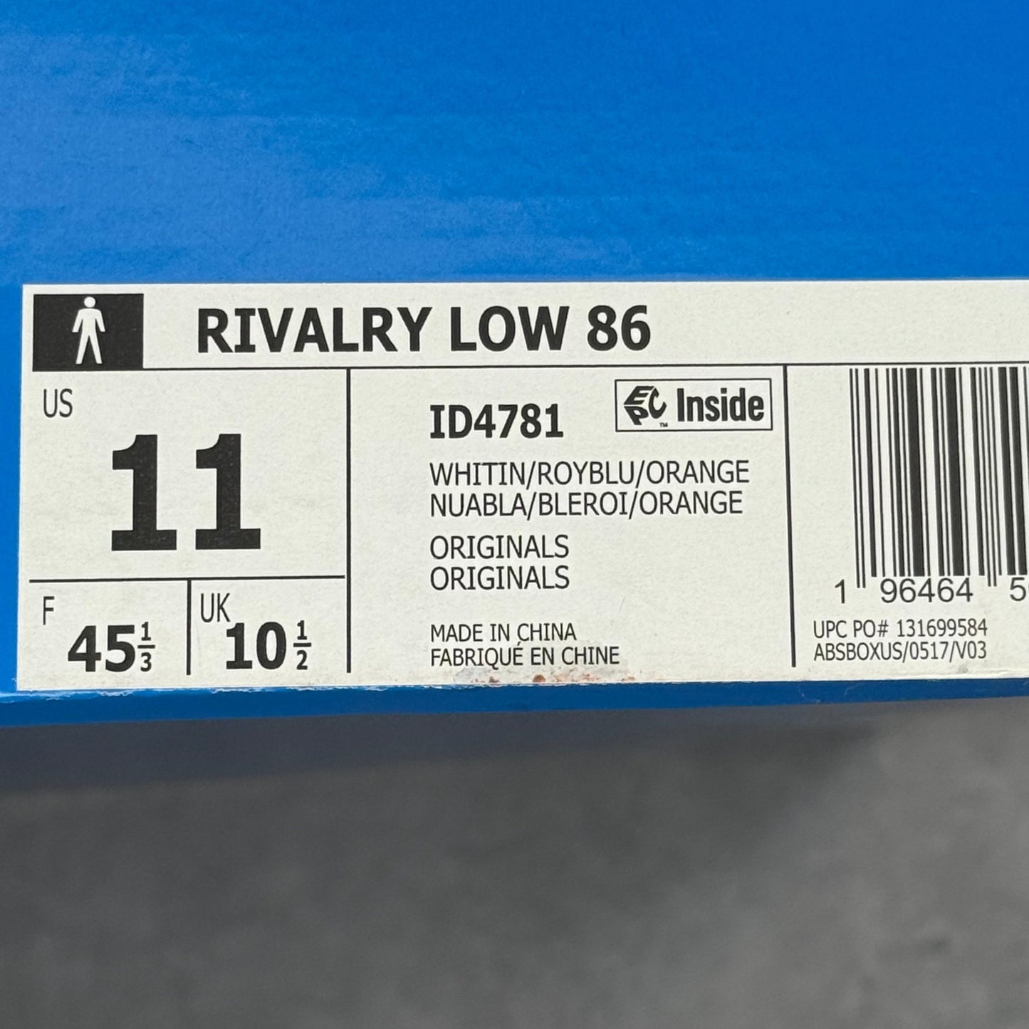 adidas Rivalry Low 86 New York White Tint - Kicks Collective PA - adidas - ID4781 - Men's Shoes - 11M/12.5W - Brand New