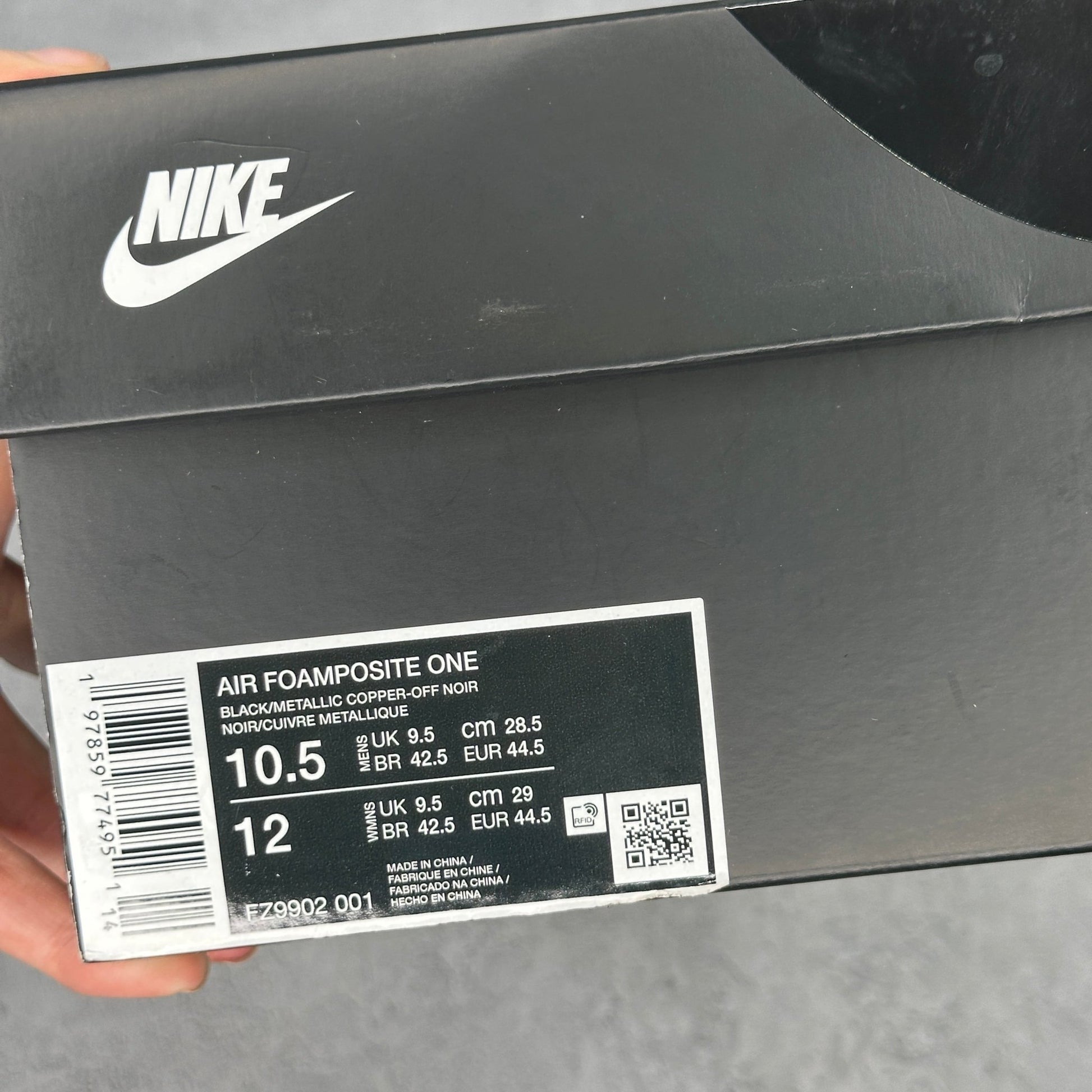 Nike Air Foamposite One Copper (2024) *pre - owned* SIZE 10.5 - Kicks Collective PA - Nike - FZ9902 - 001 - Men's Shoes - 10.5M/12W - Pre - Owned