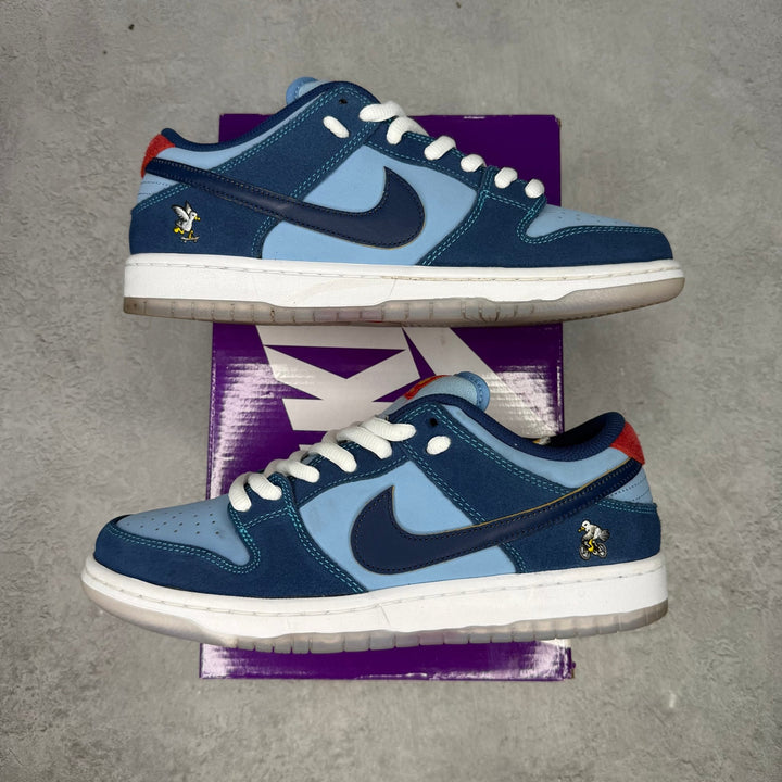Nike SB Dunk Low Pro Why So Sad? *pre-owned* SIZE 9 - Kicks Collective PA - Nike - DX5549-400 - Men's Shoes - 9M/10.5W - Pre-Owned