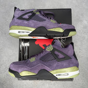 Jordan 4 Retro Canyon Purple (Women's) pre-owned size 13.5W