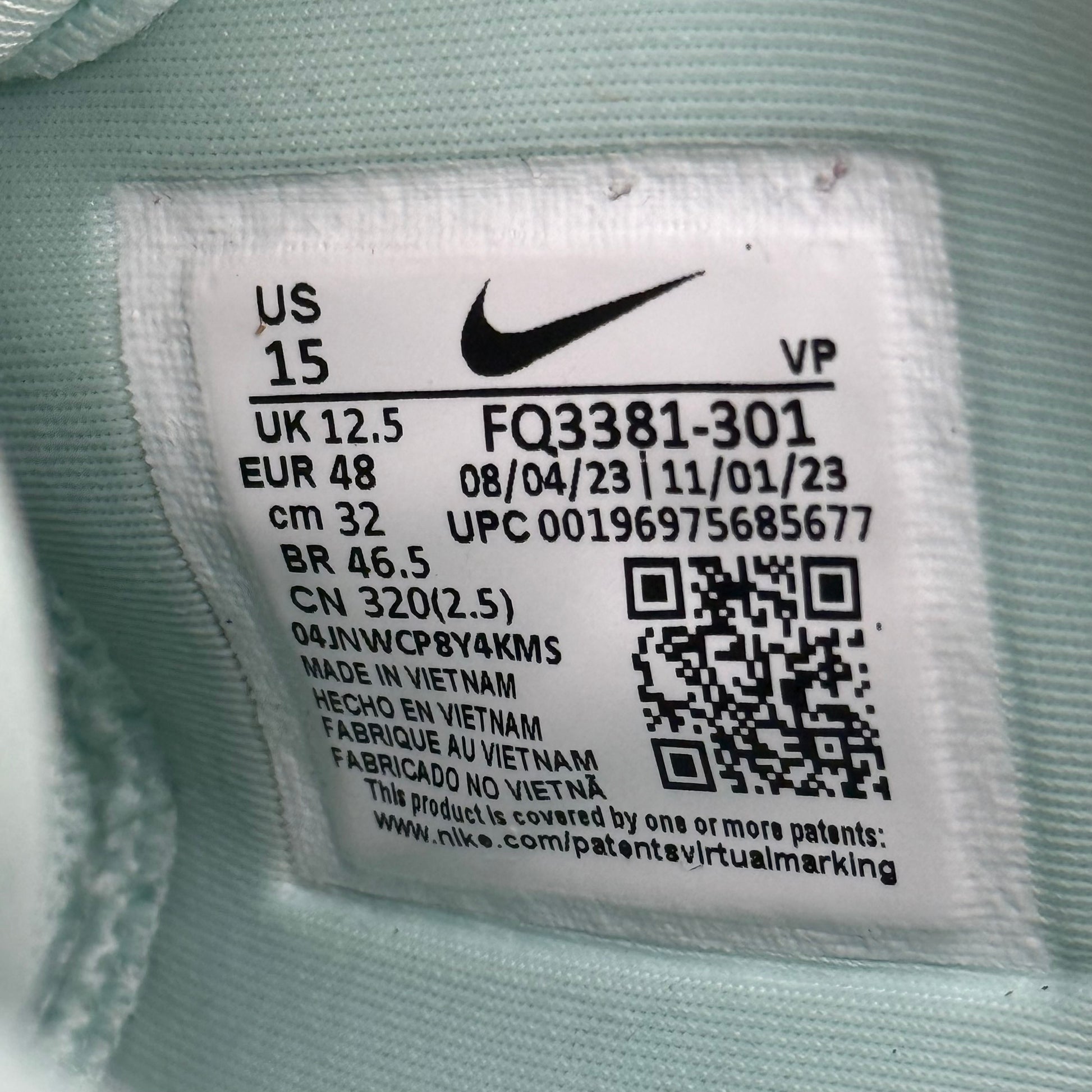 Nike Sabrina 1 Brooklyn's Finest (Women's) *pre-owned* SIZE 15W/13.5M