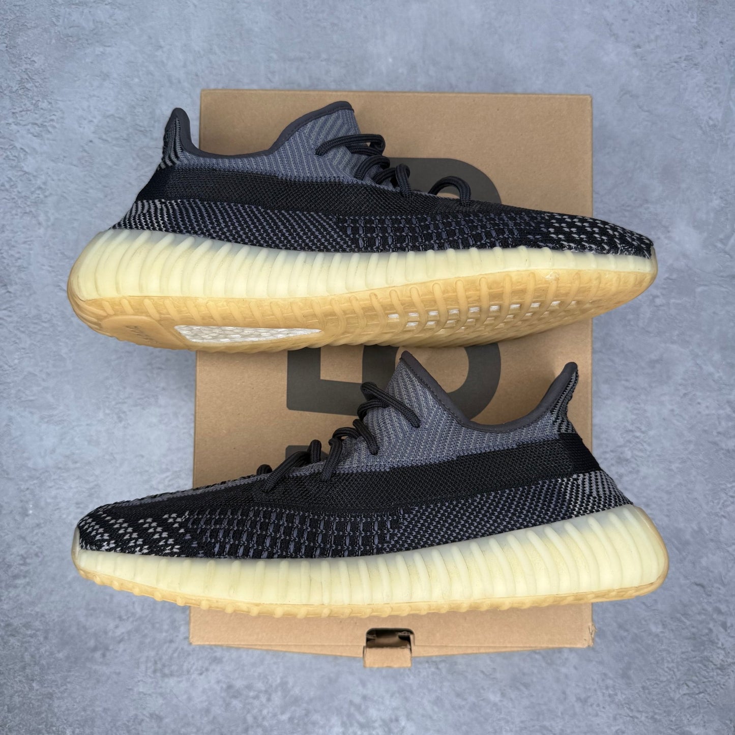 adidas Yeezy Boost 350 V2 Carbon *pre - owned* SIZE 11 - Kicks Collective PA - adidas - FZ5000 - Men's Shoes - 11M/12.5W - Pre - Owned