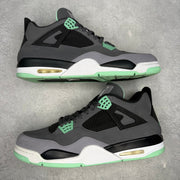 Jordan 4 Retro Green Glow VNDS *pre - owned* SIZE 15 - Kicks Collective PA - Jordan - 308497-033 - Men's Shoes - 15M/16.5W - Pre - Owned - No Box
