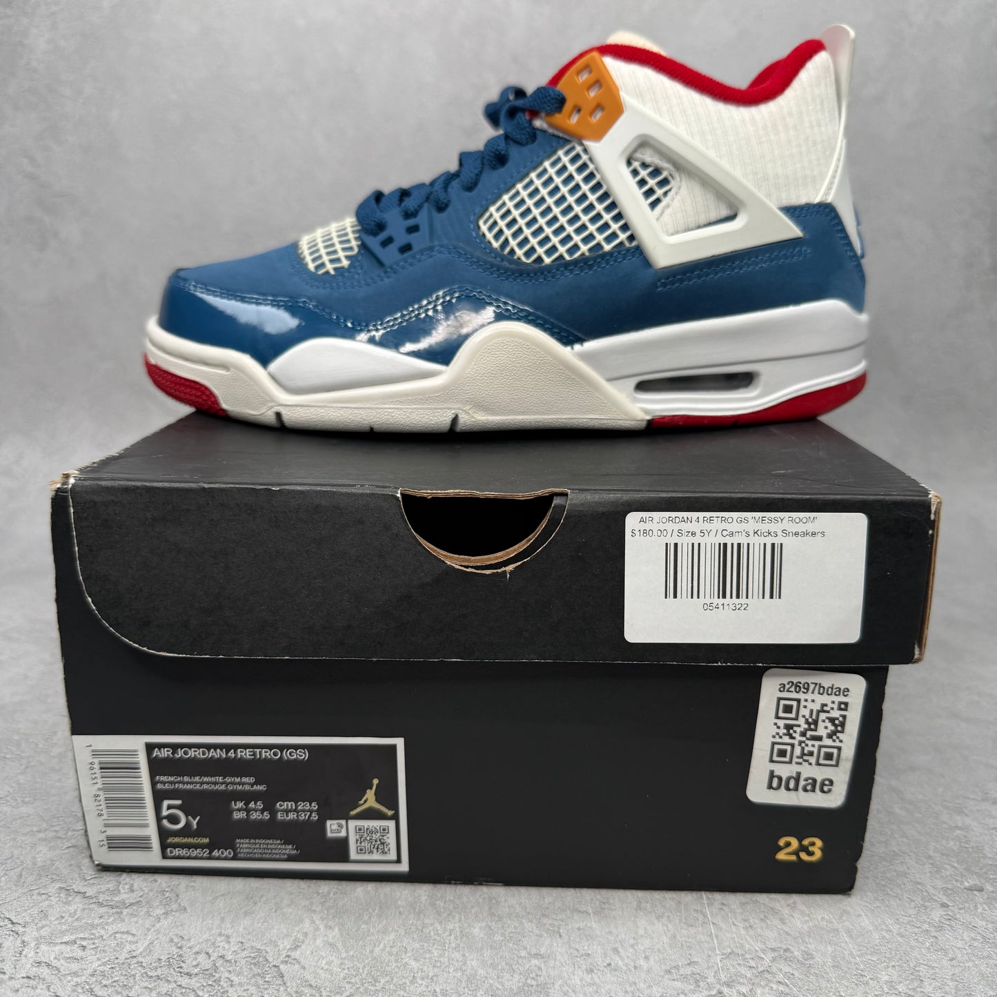 Jordan 4 Retro Messy Room (GS)