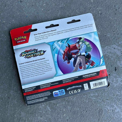 Pokemon Journey Together 3 Pack Blister Pokémon Scarlet & Violet 