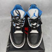 Jordan 3 Retro Sport Blue *pre-owned* SIZE 15